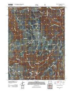 Triangle Park Colorado Historical topographic map, 1:24000 scale, 7.5 X 7.5 Minute, Year 2011