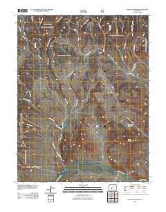 Trickle Mountain Colorado Historical topographic map, 1:24000 scale, 7.5 X 7.5 Minute, Year 2011