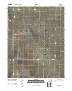 Trimble Lake Colorado Historical topographic map, 1:24000 scale, 7.5 X 7.5 Minute, Year 2010