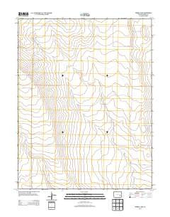 Trimble Lake Colorado Historical topographic map, 1:24000 scale, 7.5 X 7.5 Minute, Year 2013