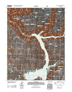 Trimble Point Colorado Historical topographic map, 1:24000 scale, 7.5 X 7.5 Minute, Year 2011