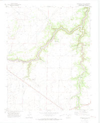 Trinchera Cave Colorado Historical topographic map, 1:24000 scale, 7.5 X 7.5 Minute, Year 1971