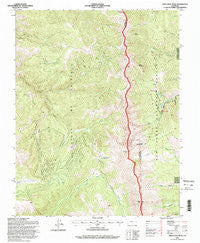 Trinchera Peak Colorado Historical topographic map, 1:24000 scale, 7.5 X 7.5 Minute, Year 1994