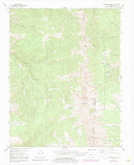 Trinchera Peak Colorado Historical topographic map, 1:24000 scale, 7.5 X 7.5 Minute, Year 1967