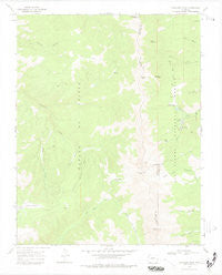 Trinchera Peak Colorado Historical topographic map, 1:24000 scale, 7.5 X 7.5 Minute, Year 1967
