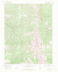 Trinchera Peak Colorado Historical topographic map, 1:24000 scale, 7.5 X 7.5 Minute, Year 1967