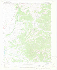 Trinchera Ranch Colorado Historical topographic map, 1:24000 scale, 7.5 X 7.5 Minute, Year 1967