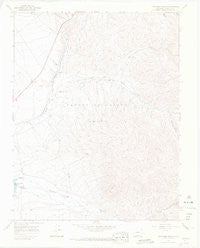 Trinchera Ranch Colorado Historical topographic map, 1:24000 scale, 7.5 X 7.5 Minute, Year 1967