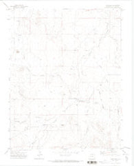 Trinchera Colorado Historical topographic map, 1:24000 scale, 7.5 X 7.5 Minute, Year 1971