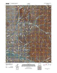Trinchera Ranch Colorado Historical topographic map, 1:24000 scale, 7.5 X 7.5 Minute, Year 2010