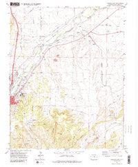 Trinidad East Colorado Historical topographic map, 1:24000 scale, 7.5 X 7.5 Minute, Year 1971