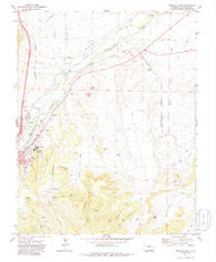 Trinidad East Colorado Historical topographic map, 1:24000 scale, 7.5 X 7.5 Minute, Year 1971
