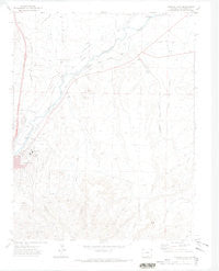 Trinidad East Colorado Historical topographic map, 1:24000 scale, 7.5 X 7.5 Minute, Year 1971