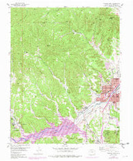 Trinidad West Colorado Historical topographic map, 1:24000 scale, 7.5 X 7.5 Minute, Year 1951