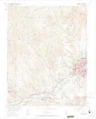 Trinidad Colorado Historical topographic map, 1:24000 scale, 7.5 X 7.5 Minute, Year 1951