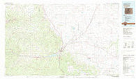 Trinidad Colorado Historical topographic map, 1:100000 scale, 30 X 60 Minute, Year 1982