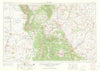 Trinidad Colorado Historical topographic map, 1:250000 scale, 1 X 2 Degree, Year 1954