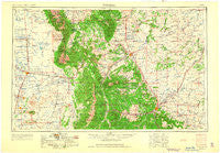 Trinidad Colorado Historical topographic map, 1:250000 scale, 1 X 2 Degree, Year 1954