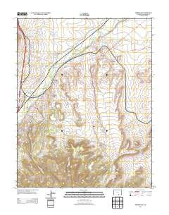 Trinidad East Colorado Historical topographic map, 1:24000 scale, 7.5 X 7.5 Minute, Year 2013