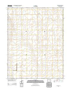 Truckton Colorado Historical topographic map, 1:24000 scale, 7.5 X 7.5 Minute, Year 2013
