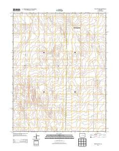 Truckton NE Colorado Historical topographic map, 1:24000 scale, 7.5 X 7.5 Minute, Year 2013