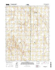 Truckton NE Colorado Current topographic map, 1:24000 scale, 7.5 X 7.5 Minute, Year 2016