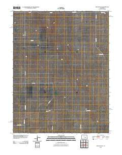 Truckton SE Colorado Historical topographic map, 1:24000 scale, 7.5 X 7.5 Minute, Year 2010