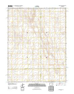 Truckton SE Colorado Historical topographic map, 1:24000 scale, 7.5 X 7.5 Minute, Year 2013