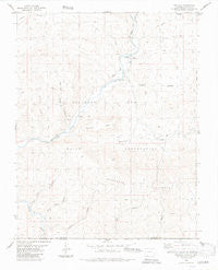 Trujillo Colorado Historical topographic map, 1:24000 scale, 7.5 X 7.5 Minute, Year 1984