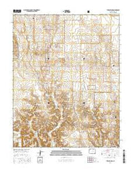 Tubs Springs Colorado Current topographic map, 1:24000 scale, 7.5 X 7.5 Minute, Year 2016