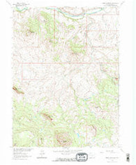 Tumble Mountain Colorado Historical topographic map, 1:24000 scale, 7.5 X 7.5 Minute, Year 1962