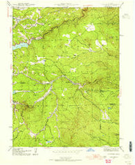 Tungsten Colorado Historical topographic map, 1:24000 scale, 7.5 X 7.5 Minute, Year 1942