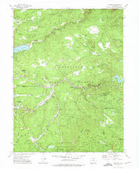Tungsten Colorado Historical topographic map, 1:24000 scale, 7.5 X 7.5 Minute, Year 1972
