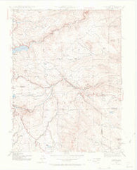 Tungsten Colorado Historical topographic map, 1:24000 scale, 7.5 X 7.5 Minute, Year 1942