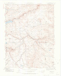 Tungsten Colorado Historical topographic map, 1:24000 scale, 7.5 X 7.5 Minute, Year 1942