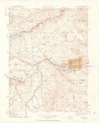 Tungsten Colorado Historical topographic map, 1:24000 scale, 7.5 X 7.5 Minute, Year 1942
