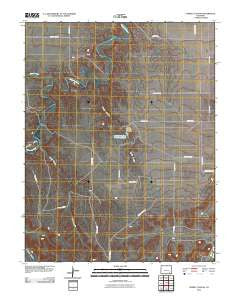 Turkey Canyon Colorado Historical topographic map, 1:24000 scale, 7.5 X 7.5 Minute, Year 2010