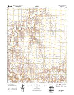 Turkey Canyon Colorado Historical topographic map, 1:24000 scale, 7.5 X 7.5 Minute, Year 2013