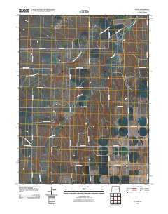 Tuttle Colorado Historical topographic map, 1:24000 scale, 7.5 X 7.5 Minute, Year 2010