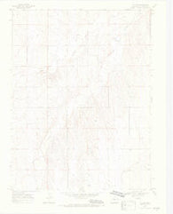 Tuttle Colorado Historical topographic map, 1:24000 scale, 7.5 X 7.5 Minute, Year 1969