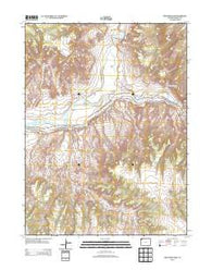 Twelvemile Mesa Colorado Historical topographic map, 1:24000 scale, 7.5 X 7.5 Minute, Year 2013
