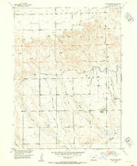 Twin Buttes Colorado Historical topographic map, 1:24000 scale, 7.5 X 7.5 Minute, Year 1953