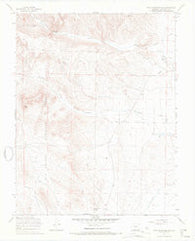 Twin Mountains SE Colorado Historical topographic map, 1:24000 scale, 7.5 X 7.5 Minute, Year 1967