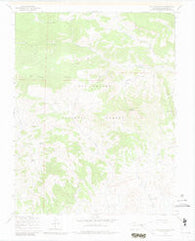 Twin Mountains Colorado Historical topographic map, 1:24000 scale, 7.5 X 7.5 Minute, Year 1967