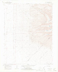 Twin Peaks Colorado Historical topographic map, 1:24000 scale, 7.5 X 7.5 Minute, Year 1965