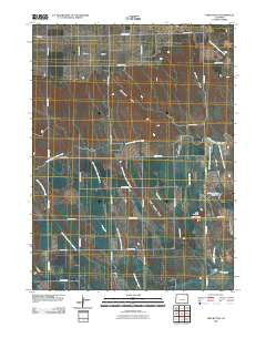 Twin Buttes Colorado Historical topographic map, 1:24000 scale, 7.5 X 7.5 Minute, Year 2010