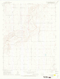 Two Butte Springs Colorado Historical topographic map, 1:24000 scale, 7.5 X 7.5 Minute, Year 1966