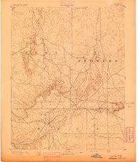 Two Butte Colorado Historical topographic map, 1:125000 scale, 30 X 30 Minute, Year 1893