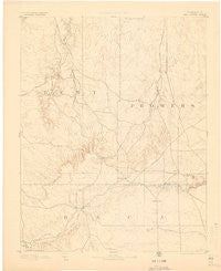 Two Butte Colorado Historical topographic map, 1:125000 scale, 30 X 30 Minute, Year 1893