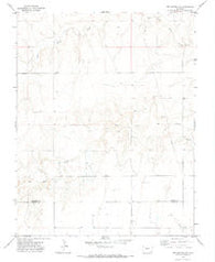 Two Buttes NW Colorado Historical topographic map, 1:24000 scale, 7.5 X 7.5 Minute, Year 1971